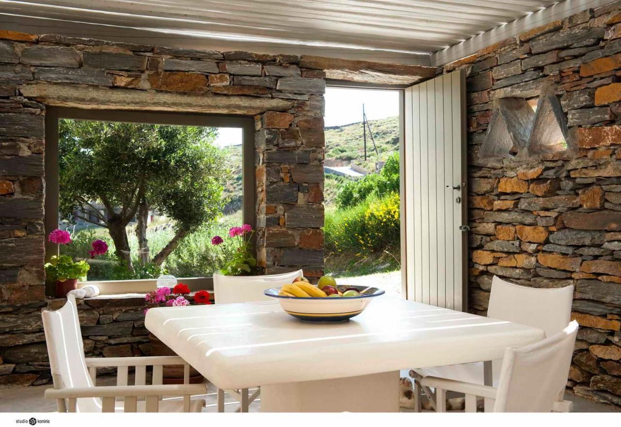 Spectacular Sunset View Villa At Melissaki Ioulis Exterior foto